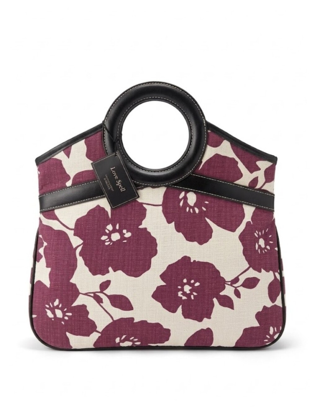 NWT Vintage Victoria's Secret Love Spell Floral Tote Bag